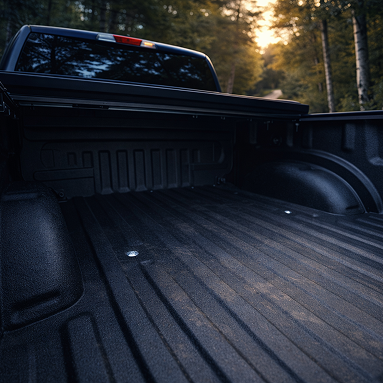 Boîte de camion pickup revêtue
