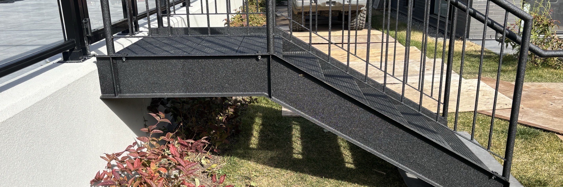 Escaliers — polyurée antidérapante